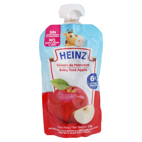 Colado Heinz Manzana Doy Pack - 113gr