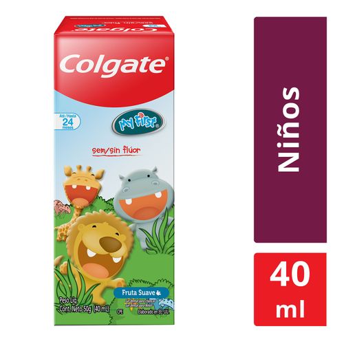 Crema Dental Colgate Kids Sin Fluor My First 40ML