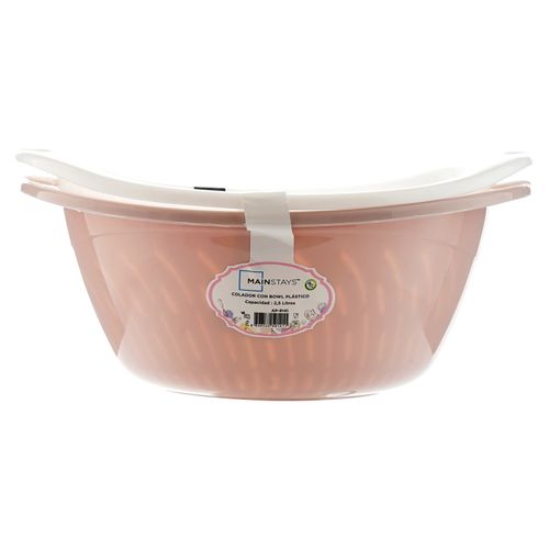 Colador Con Bowl Plastico 2.5 Litros