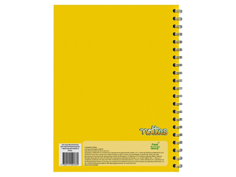 Cuaderno-Espiral-100-Hojas-Dibujo-Solidos-Amarillo-2-14630