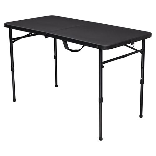 Mesa Mainstays Plegable Plastica Negra - 101.5cm