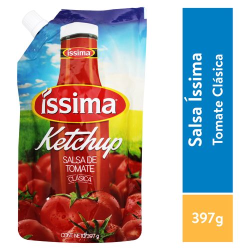 Salsa de tomate Íssima tipo ketchup - 385 g