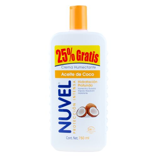 Nuvel Crema Coco 620Ml Mas 25 Porciento