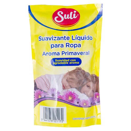 Suavizante Líquido para Ropa Suli Aroma Primaveral Doypack - 720 ml