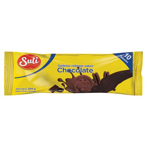 Galleta Suli Rellena De Chocolate - 250gr