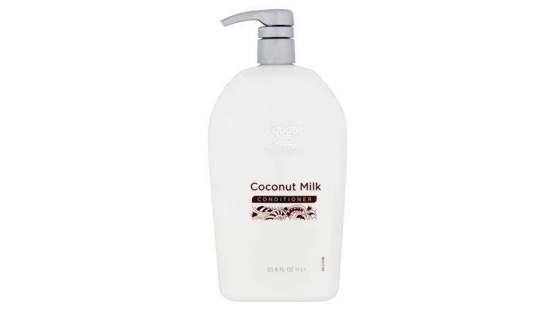 Equate Beauty Coconut Milk Moisturizing Nourishing Daily Shampoo, 33.8 fl oz
