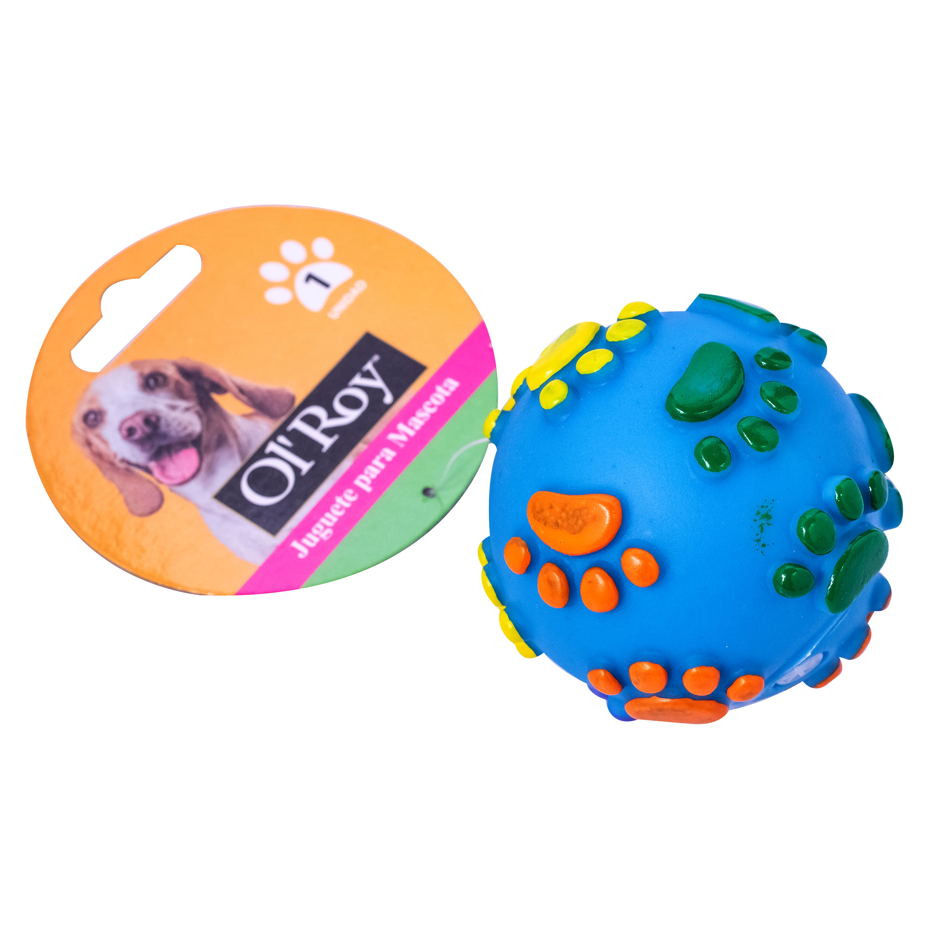 Juguete-Para-Perro-Ol-Roy-Pelota-Azul-Vinyl-Toy-1-1-15092