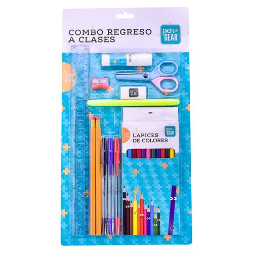 Set escolar Pen + Gear combo regreso a clases - 23 Pzas