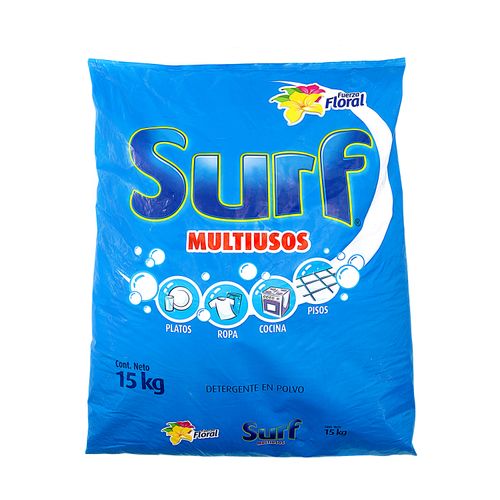 Deterg Surf Polvo Fuerza Floral 15000Gr