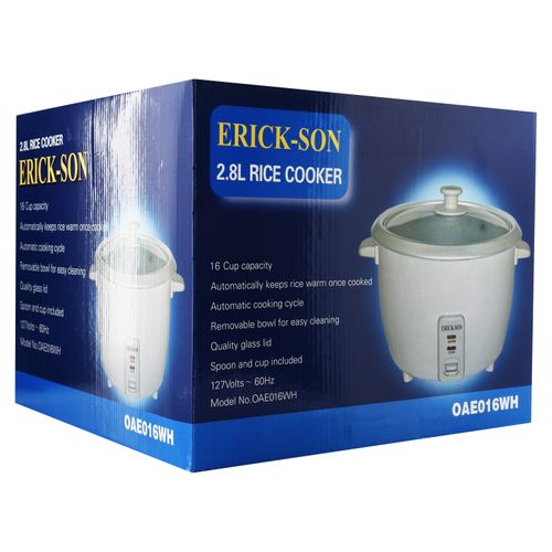 Olla Arrocera EricksonBlanca 16 Tazas