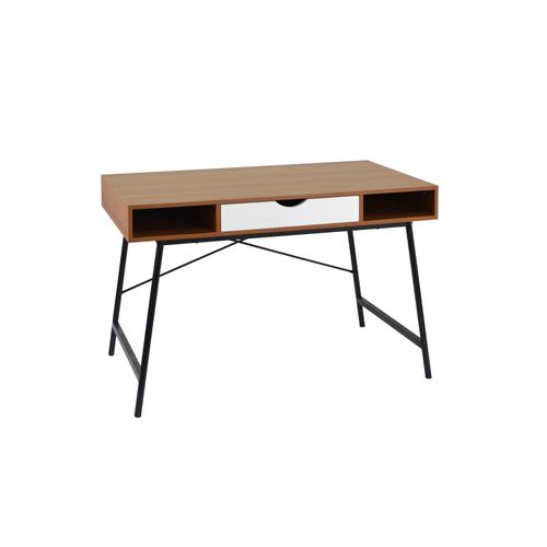 Escritorio Para Computadora Mainstays Con 1 Gaveta Y 2 Compartimientos, 120X60X75Cm, Jx-21Bf11