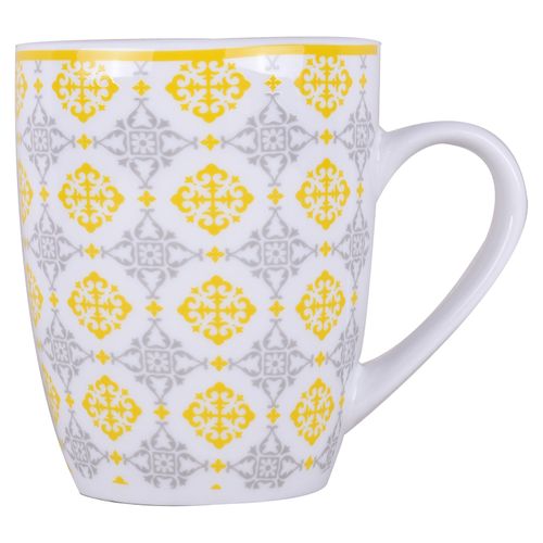 Taza Mainstays De Porcelana Decorada -12oz
