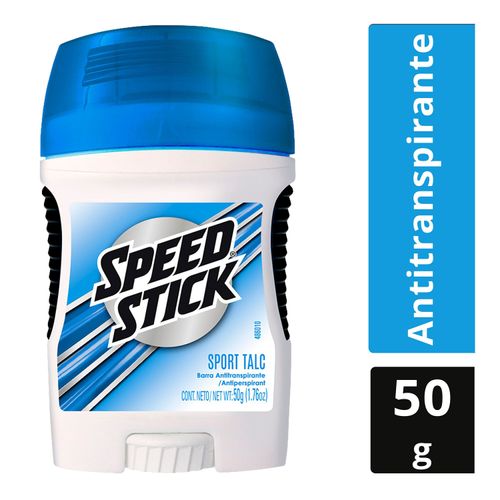 Antitranspirante Speed Stick Sport Talc Barra 50 g