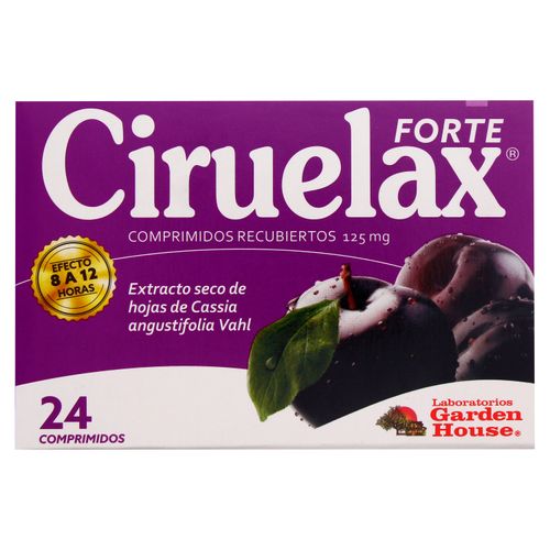 Ciruelax Forte 24 Comprimidos-125mg