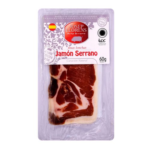Jamon Serrano Premium Lonchado -60gr