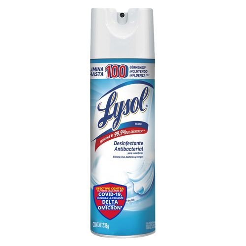Aerosol Desinfectante  Lysol Crisp Linen - 538gr