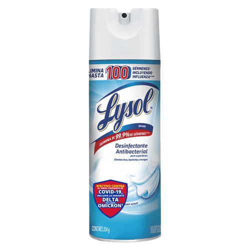 Aerosol Desinfectante Lysol Crisp Linen - 354gr
