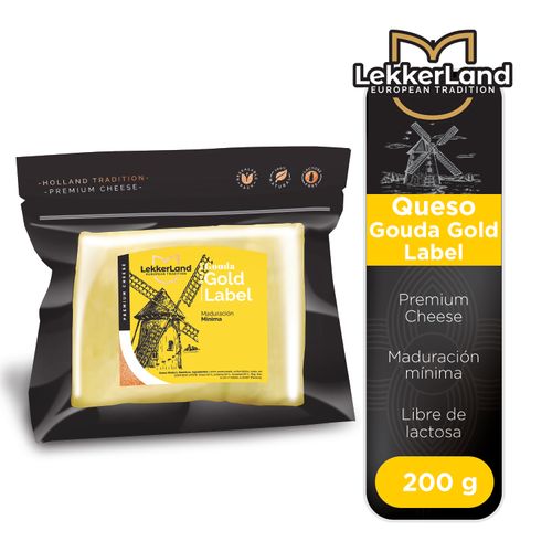 Queso Lekkerland Gouda Gold - 200gr