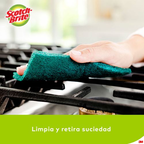 Fibra Verde Limpieza Pesada Scotch-Brite® 1 Unidad