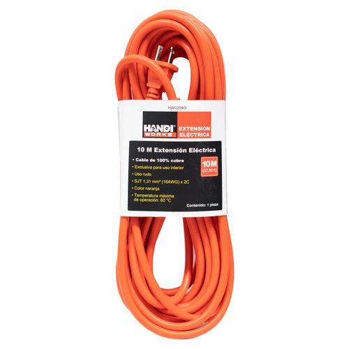 Extension Handi Works Uso Rudo Color Naranja - 10 Mts