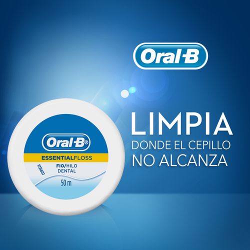 Hilo Oral B Dental Cera Con Fluor 1 Und