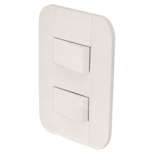 Placa Apagador Fulgore Sencillo Apagador Con 3 Vias
