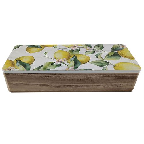 Caja Mainstays Decorativa Diseno Limones