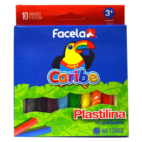 Plasticina  Facela -12 Colores
