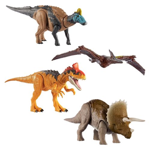 Figura Jurassic World Sound Strike Dinos Asst
