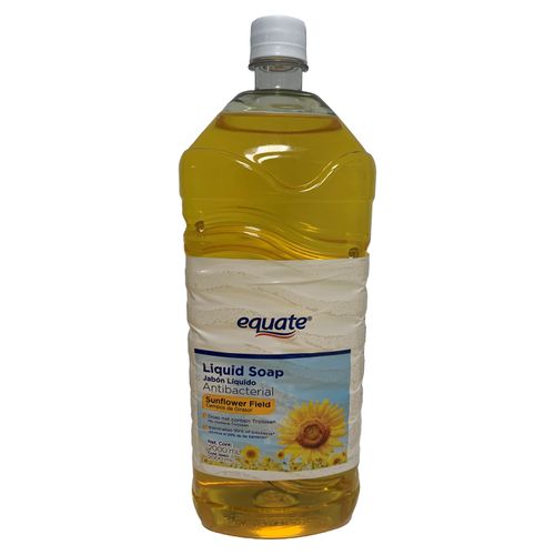 Jabón Líquido Equate Antibacterial Con Girasol 2000ml