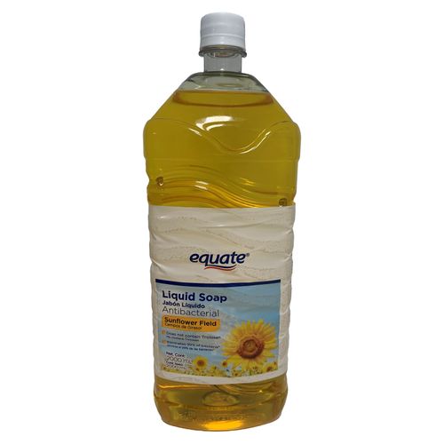 Jabón Líquido Equate Antibacterial Con Girasol 2000ml