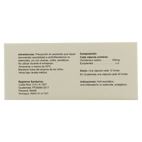 Astefin  Newport Capsula 100 Mg X 50  -Precio indicado por Unidad-