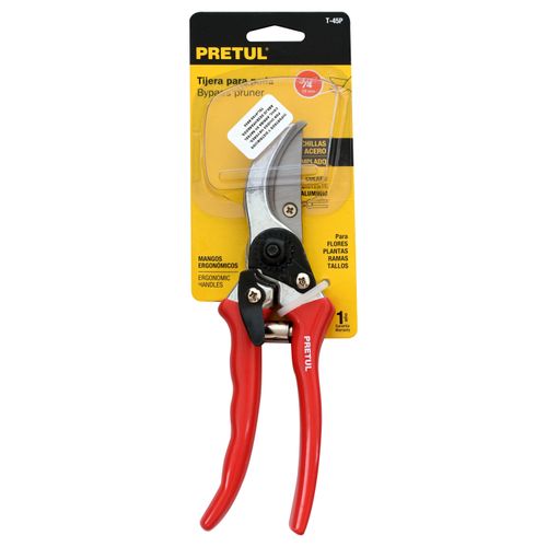 Tijera Para Jardin Cuerpo Aluminio- 8 Pulgadas