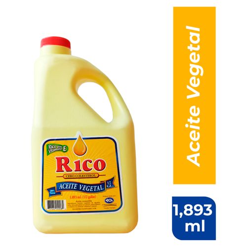 Aceite Rico Vegetal 1893 Ml