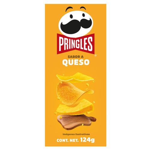 Papas Pringles Queso - 124gr