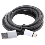 Comprar Cable Metalico Auxiliar Durabrand USB-A Tipo C