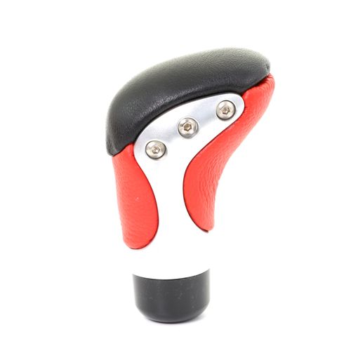 Perilla De Cuero Auto Drive Color Rojo- Unidad