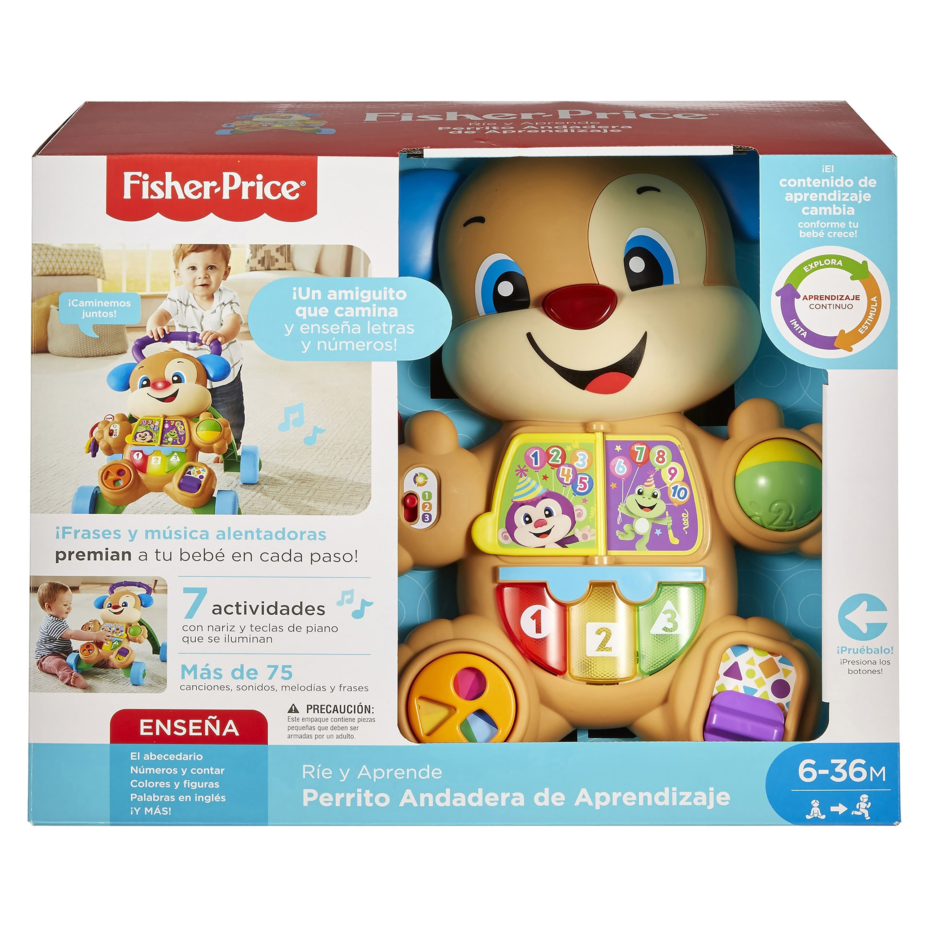 Comprar Perrito Andadera Fisher Price Aprendizaje Walmart Nicaragua