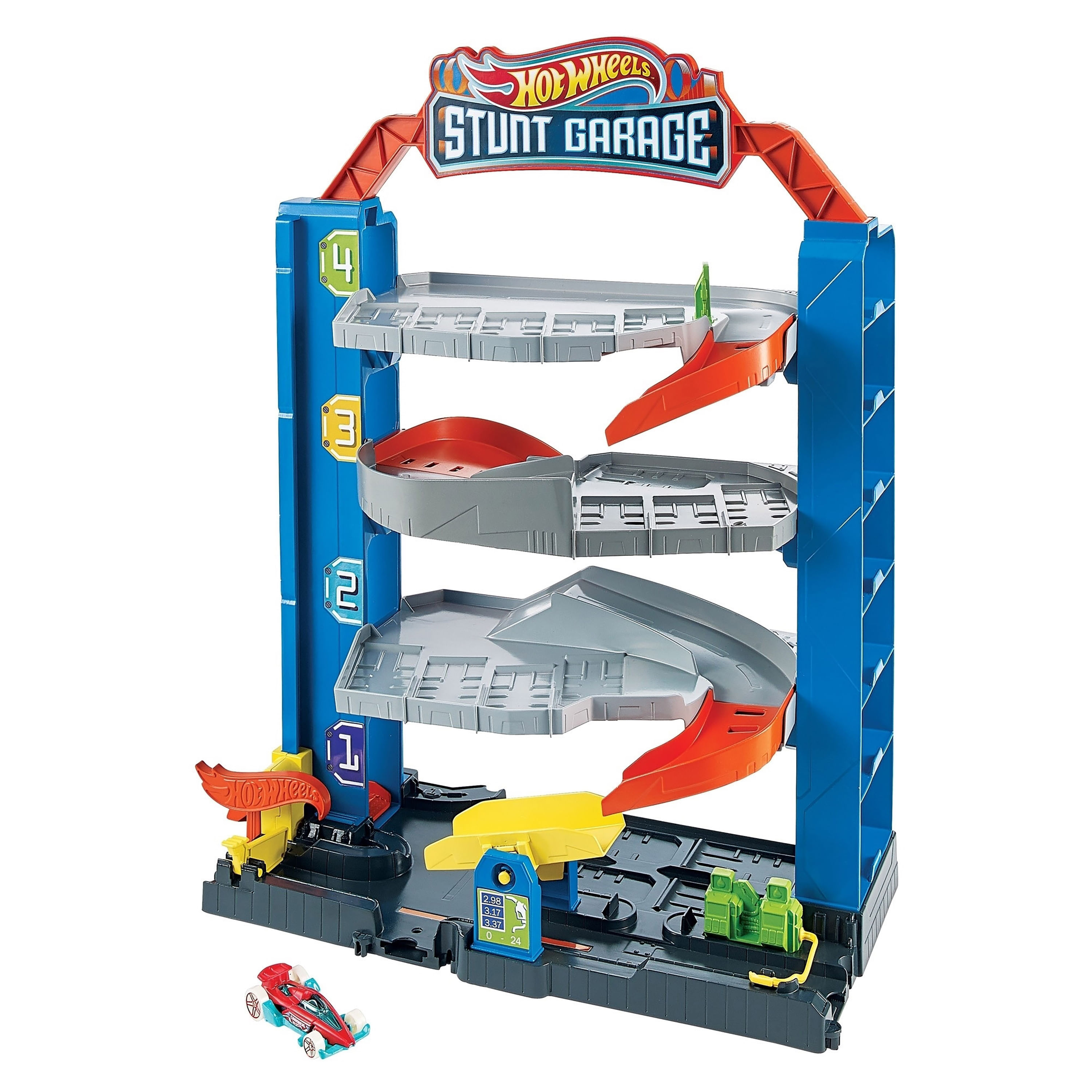 City-Stunt-Garage-Hot-Wheels-1-16012