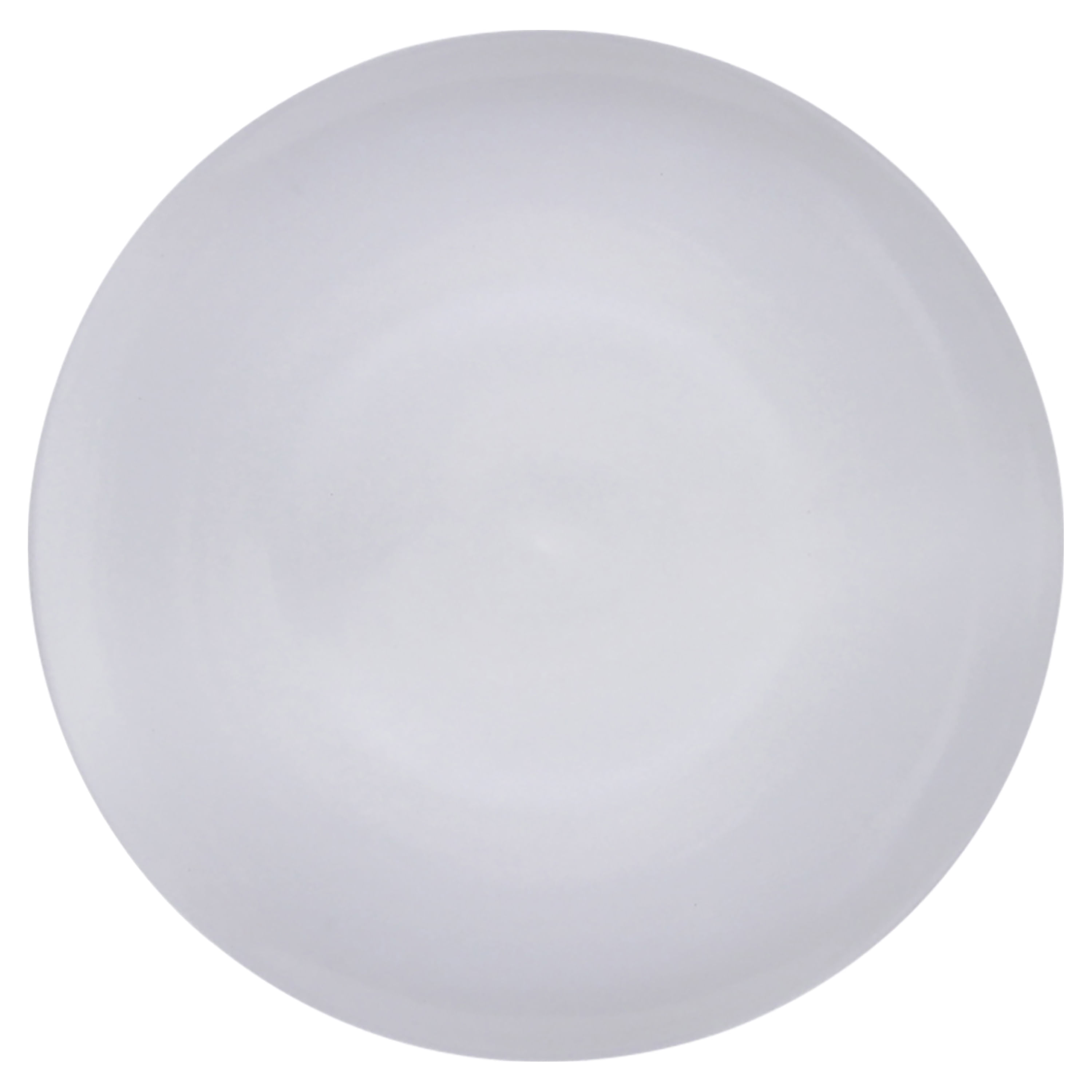 Comprar Plato Mainstays Plano Blanco Embosado - 10.5 pulgadas