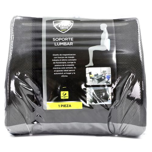 Soporte Lumbar Auto Drive Color Negro