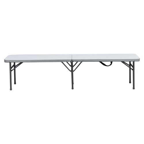 Banca Mainstays  Plegable De Resina Blanca