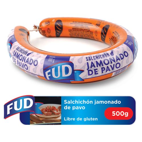 Salchichón  Fud Jamonado De Pavo- 500gr