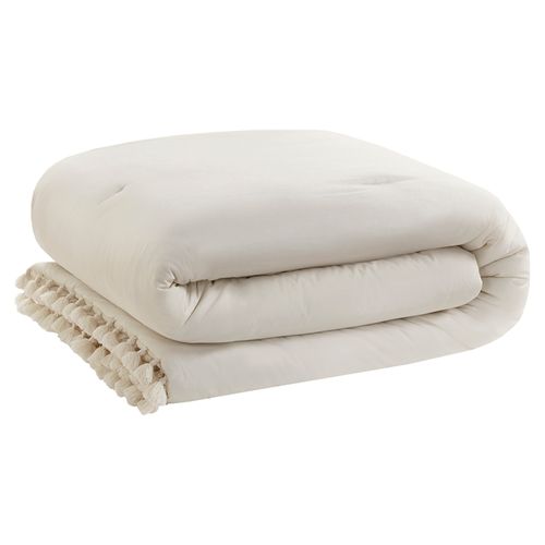 Edredón Better Homes & Gardens  King Ivory-3 Piezas