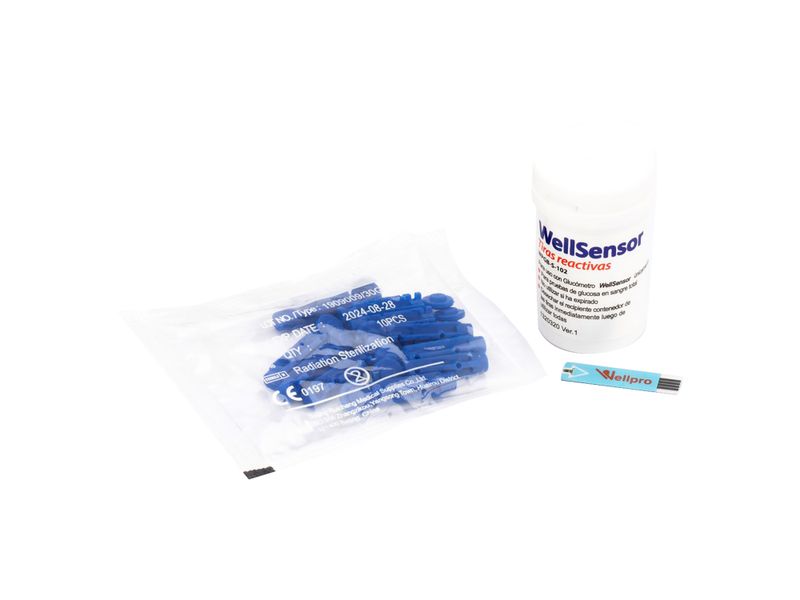 Wellsensor-Tiras-Reactivas-Lancetas-25U-2-12423