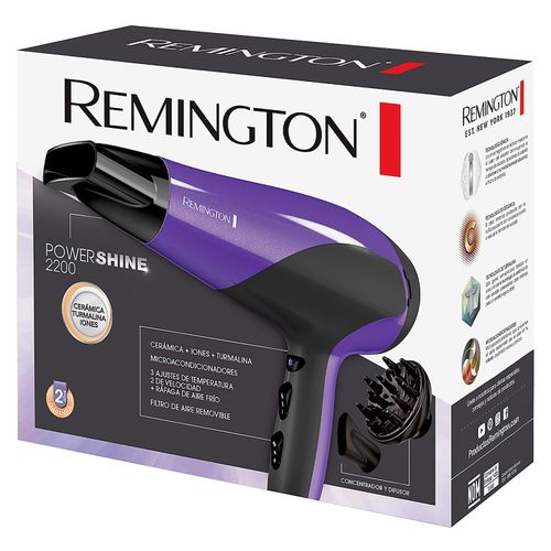 Secadora Remington De Cerámica Para Cabello