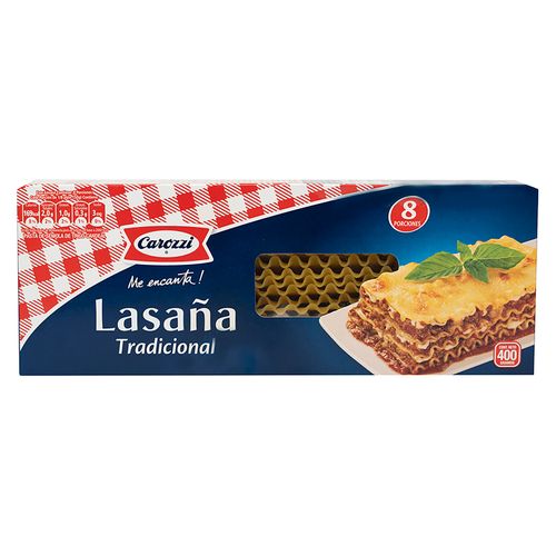 Pasta Marca Carozzi Lasagña - 400gr