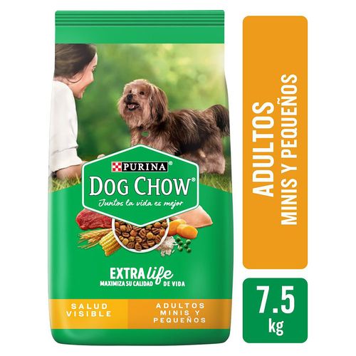 Alimento Perro Adulto Purina Dog Chow Minis y Pequeños 7.5kg (16.5lb)