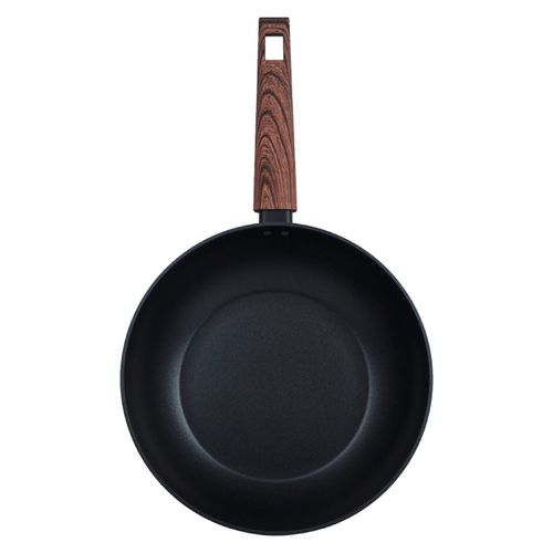 Wok Mainstays De Aluminio Forjado 28cm