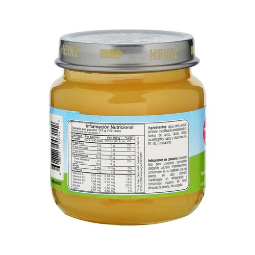 Colado Heinz Pera Vidrio - 113g